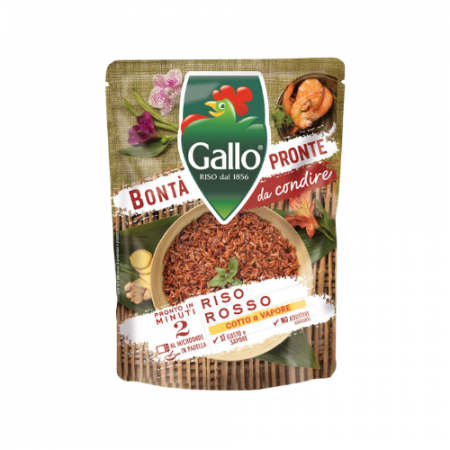 ARROZ VERMELHO PRONTO A COMER RISO GALLO 250G